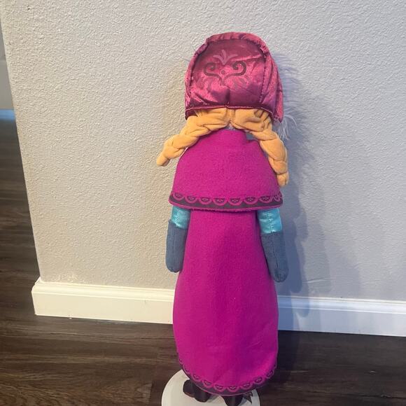 Disney Store Exclusive Frozen Anna Plush 20" Soft Stuffed Doll Toy - Picture 3 of 4